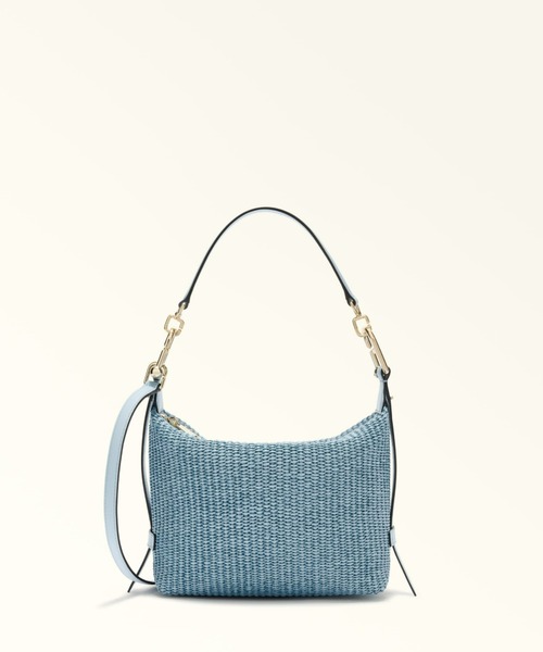 FURLA（フルラ）の「フルラ トニー (Furla Tonie) ミニホーボーバッグ（ショルダーバッグ・レディース・ライトイエロー/ライトブルー/ナチュラル/オリーブ/セージグリーン・ONE SIZE）」の14枚目の写真