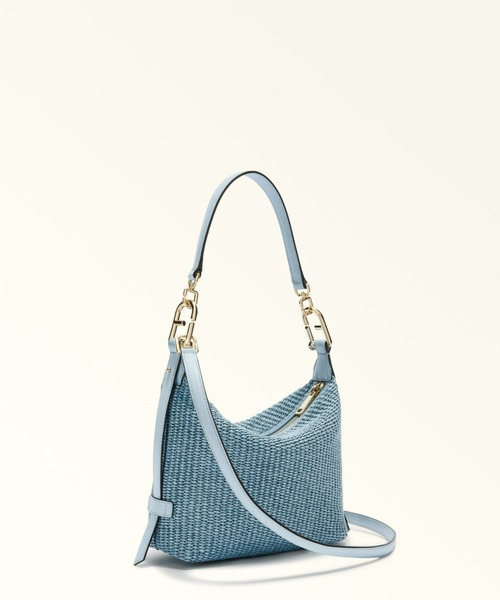 FURLA（フルラ）の「フルラ トニー (Furla Tonie) ミニホーボーバッグ（ショルダーバッグ・レディース・ライトイエロー/ライトブルー/ナチュラル/オリーブ/セージグリーン・ONE SIZE）」の15枚目の写真