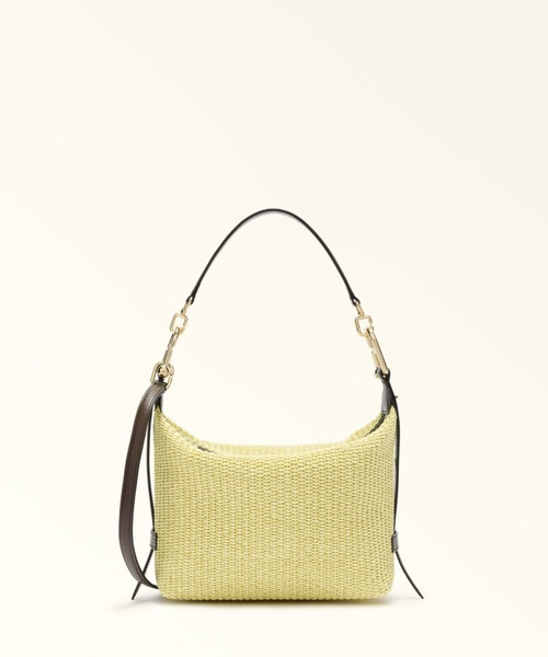 FURLA（フルラ）の「フルラ トニー (Furla Tonie) ミニホーボーバッグ（ショルダーバッグ・レディース・ライトイエロー/ライトブルー/ナチュラル/オリーブ/セージグリーン・ONE SIZE）」の6枚目の写真