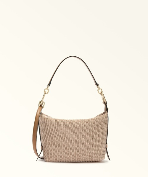 FURLA（フルラ）の「フルラ トニー (Furla Tonie) ミニホーボーバッグ（ショルダーバッグ・レディース・ライトイエロー/ライトブルー/ナチュラル/オリーブ/セージグリーン・ONE SIZE）」の10枚目の写真