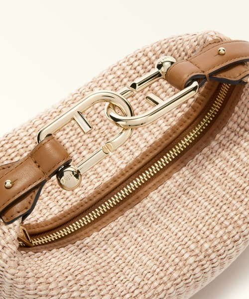 FURLA（フルラ）の「フルラ トニー (Furla Tonie) ミニホーボーバッグ（ショルダーバッグ・レディース・ライトイエロー/ライトブルー/ナチュラル/オリーブ/セージグリーン・ONE SIZE）」の12枚目の写真