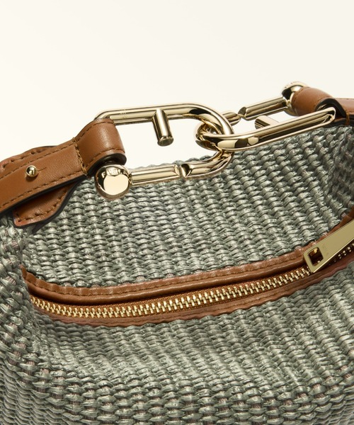 FURLA（フルラ）の「フルラ トニー (Furla Tonie) ミニホーボーバッグ（ショルダーバッグ・レディース・ライトイエロー/ライトブルー/ナチュラル/オリーブ/セージグリーン・ONE SIZE）」の20枚目の写真