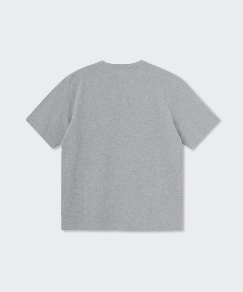 MUSINSA STANDARD（ムシンサスタンダード）の「ヘンリーネックTシャツ [ミディアムグレー]（Tシャツ/カットソー・メンズ・その他・SMALL/MEDIUM/LARGE/X-LARGE/2XL/3XL）」の8枚目の写真