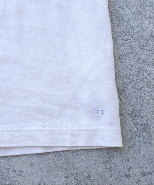 bulle de savon(ビュルデサボン)の「△コットン/モダール 40/1天竺 タンクトップ(Tシャツ/カットソー・レディース・ベージュ/グレー/ブラック・FREE)」の17枚目の写真