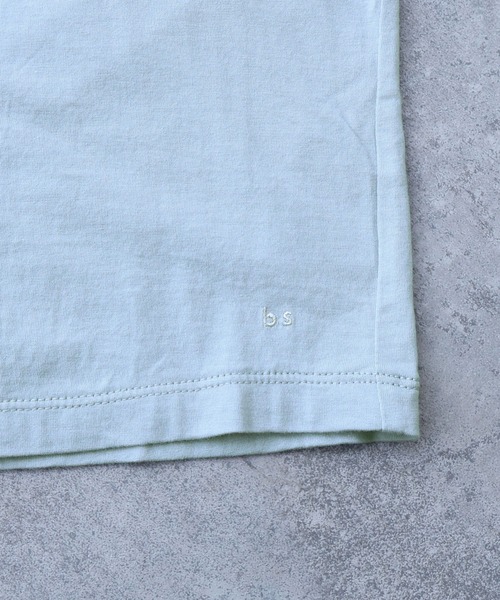 bulle de savon(ビュルデサボン)の「△コットン/モダール 40/1天竺 タンクトップ(Tシャツ/カットソー・レディース・ベージュ/グレー/ブラック・FREE)」の11枚目の写真