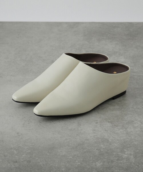 GALLEST（ギャレスト）の「【REMME】シープレザーミュール（サンダル・レディース・オフホワイト・40/35）」の3枚目の写真