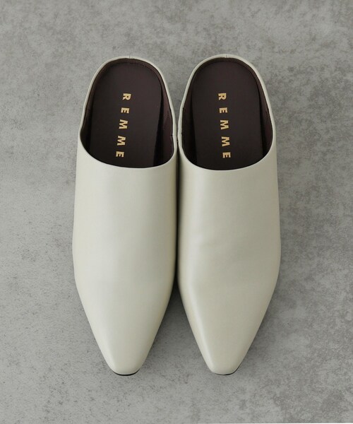 GALLEST（ギャレスト）の「【REMME】シープレザーミュール（サンダル・レディース・オフホワイト・40/35）」の6枚目の写真