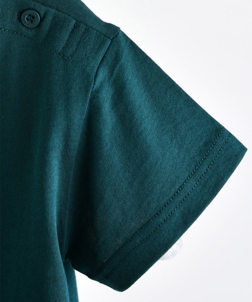 moimoln(モイモルン)の「【SOFT&】シンプルステッチ半袖Tシャツ(Tシャツ/カットソー・キッズ・イエロー/グリーン/ピンク・90cm/100cm/120cm/130cm/110cm)」の14枚目の写真
