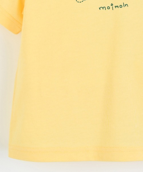 moimoln(モイモルン)の「【SOFT&】シンプルステッチ半袖Tシャツ(Tシャツ/カットソー・キッズ・イエロー/グリーン/ピンク・90cm/100cm/120cm/130cm/110cm)」の6枚目の写真