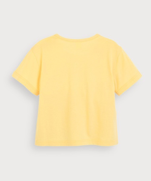 moimoln(モイモルン)の「【SOFT&】シンプルステッチ半袖Tシャツ(Tシャツ/カットソー・キッズ・イエロー/グリーン/ピンク・90cm/100cm/120cm/130cm/110cm)」の5枚目の写真