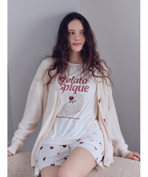 ゆかさま♥️専用 Uネックパフスリーブティ White HUG.U（ハグユー） トップス スウェット 別売り セットアップ可