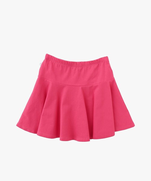 agnes b.（アニエスベー）の「キッズ オーガニックコットン フレアスカート "Ping Pong"（スカート・キッズ・ピンク・100/110/120/130/140）」の2枚目の写真
