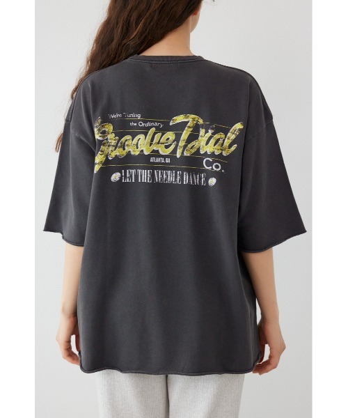 RODEO CROWNS WIDE BOWL(ロデオクラウンズワイドボウル)の「ミニ裏毛ハーフスリーブトップス(その他トップス・レディース・オフホワイト/ライトイエロー/チャコールグレー・FREE)」の21枚目の写真