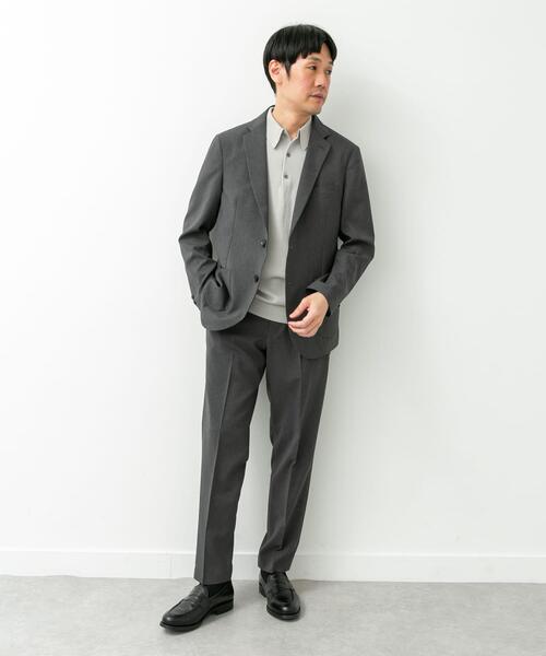 URBAN RESEARCH DOORS（アーバンリサーチドアーズ）の「LIFE STYLE TAILOR　リネンライクコンフォータブルジャケット（その他アウター・メンズ・ブラウン系その他/グレー/ブルー系その他・MEDIUM/LARGE/SMALL/X-LARGE）」の17枚目の写真