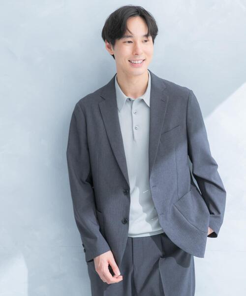 LIFE STYLE TAILOR リネンライクコンフォータブルジャケット（その他