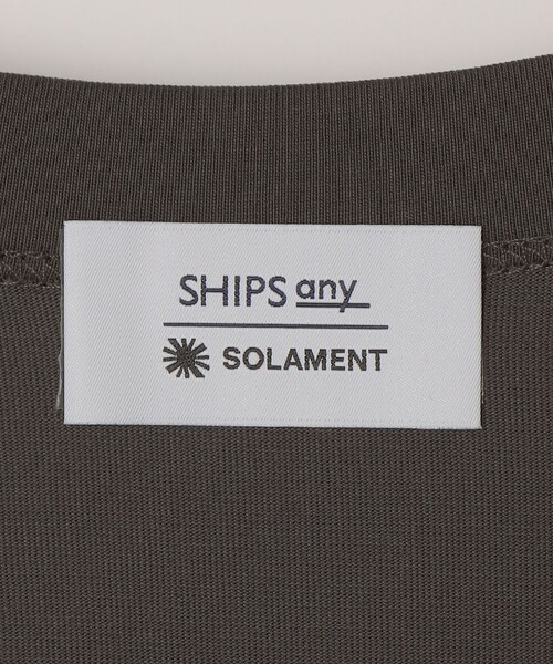 SHIPS any(シップス エニィ)の「SHIPS any:〈遮熱〉SOLAMENT(R) リラックス ポケット Vネック カーディガン◇(カーディガン/ボレロ・メンズ・チャコールグレー/ブラック・X-LARGE/LARGE/MEDIUM)」の9枚目の写真