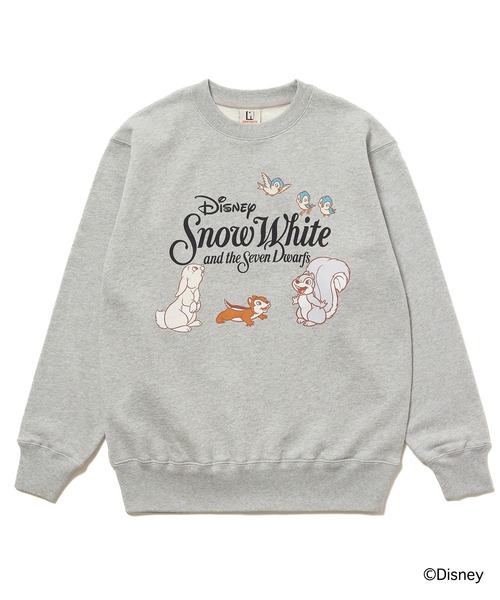 NON TOKYO(ノントーキョー)の「Disney 『Snow White』 NON TOKYO PRINT PULLOVER SWEAT(ANIMALS)(スウェット・レディース・ブラック/グレー/ホワイト・1/2)」の8枚目の写真