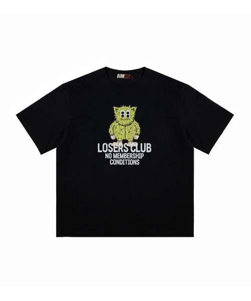 LOSERS CLUB(ルーザーズクラブ)の「イエティグラフィック半袖Tシャツブラック(Tシャツ/カットソー・レディース・その他・MEDIUM/LARGE)」の2枚目の写真
