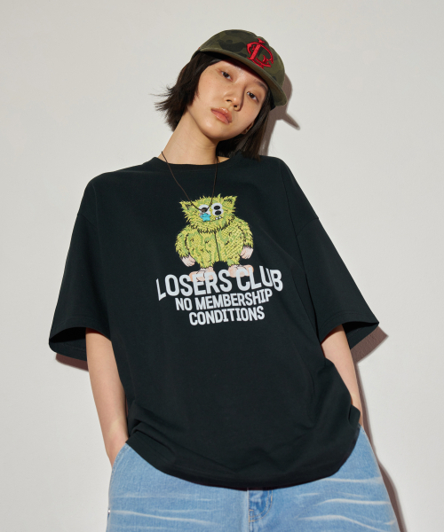 LOSERS CLUB(ルーザーズクラブ)の「イエティグラフィック半袖Tシャツブラック(Tシャツ/カットソー・レディース・その他・MEDIUM/LARGE)」の3枚目の写真