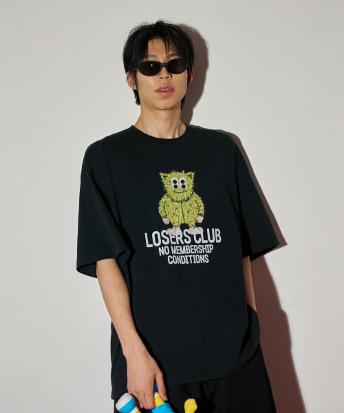 LOSERS CLUB(ルーザーズクラブ)の「イエティグラフィック半袖Tシャツブラック(Tシャツ/カットソー・レディース・その他・MEDIUM/LARGE)」の4枚目の写真