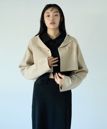 jacquard knit jacket