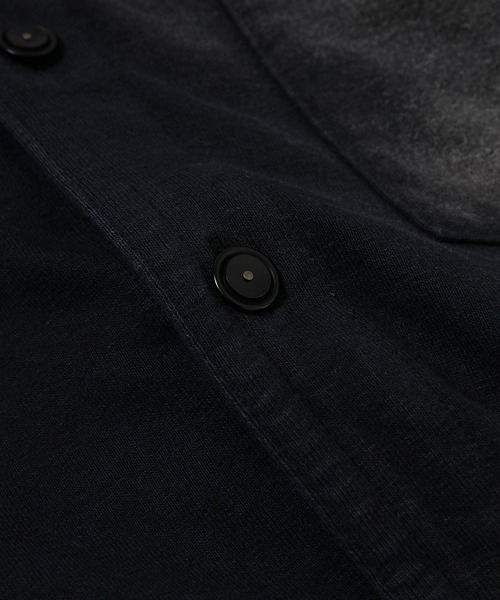 KHOKI（コッキ）の「Faded work shirt（シャツ/ブラウス・メンズ・ブルー/ブラック・3）」の7枚目の写真