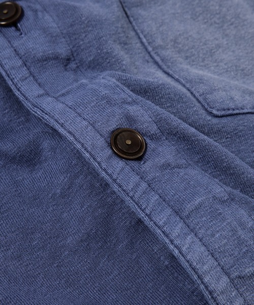 KHOKI（コッキ）の「Faded work shirt（シャツ/ブラウス・メンズ・ブルー/ブラック・3）」の12枚目の写真