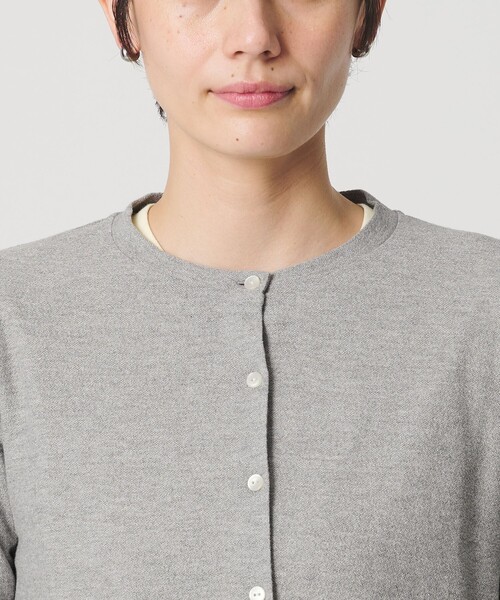 BEAUTY&YOUTH UNITED ARROWS（ビューティーアンドユースユナイテッドアローズ）の「【WEB限定】ラメ ショートスリーブカーディガン（カーディガン/ボレロ・レディース・ライトブルー/ナチュラル/グレー・FREE）」の20枚目の写真