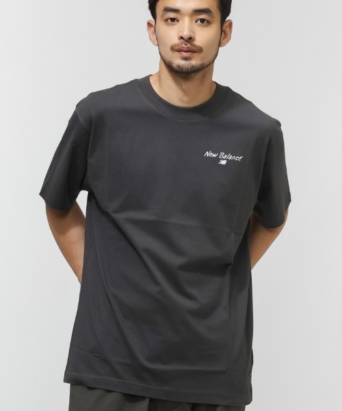 NEW BALANCE（ニューバランス）の「【別注】ニューバランス New Balance HomeSweetHomeTShirt 限定コラボ（Tシャツ/カットソー・メンズ・オフホワイト/ブラック・S/M/L/LL/3L）」の5枚目の写真