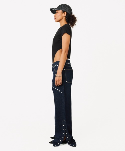 BEEDEN（ビーデン）の「SECOUND SKIN BODYSUIT（Tシャツ/カットソー・レディース・ホワイト/ブラック/レッド・FREE）」の18枚目の写真