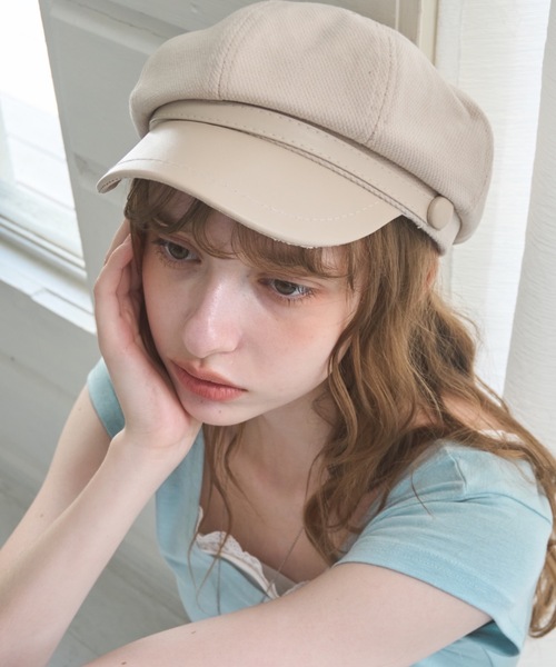 Birthday room(バースデイルーム)の「クラシックキャスケット/Classic Casquette(キャスケット・レディース・アイボリー/ブラック・FREE)」の12枚目の写真
