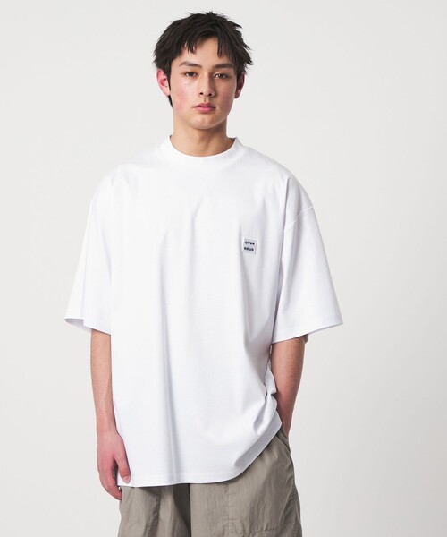 CITEN(シテン)の「<CITEN>スムースワッペンT ―接触冷感―(Tシャツ/カットソー・メンズ・オリーブ/ライトグレー/ブラック/ホワイト・M/S/L)」の19枚目の写真