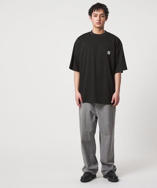 CITEN(シテン)の「<CITEN>スムースワッペンT ―接触冷感―(Tシャツ/カットソー・メンズ・オリーブ/ライトグレー/ブラック/ホワイト・M/S/L)」の22枚目の写真