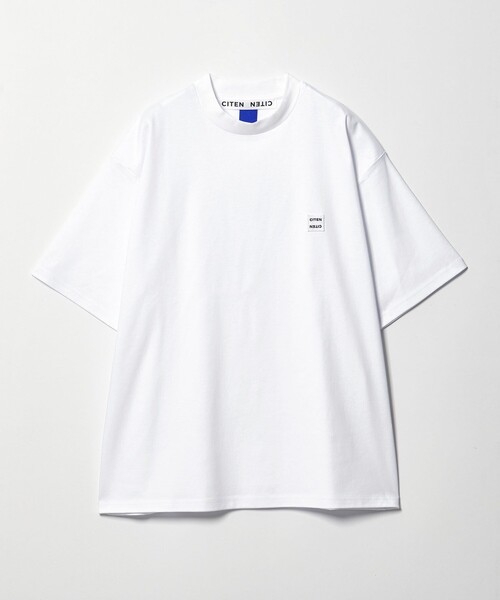 CITEN(シテン)の「<CITEN>スムースワッペンT ―接触冷感―(Tシャツ/カットソー・メンズ・オリーブ/ライトグレー/ブラック/ホワイト・M/S/L)」の8枚目の写真