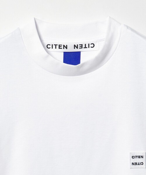 CITEN(シテン)の「<CITEN>スムースワッペンT ―接触冷感―(Tシャツ/カットソー・メンズ・オリーブ/ライトグレー/ブラック/ホワイト・M/S/L)」の10枚目の写真