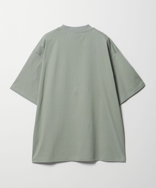 CITEN(シテン)の「<CITEN>スムースワッペンT ―接触冷感―(Tシャツ/カットソー・メンズ・オリーブ/ライトグレー/ブラック/ホワイト・M/S/L)」の16枚目の写真