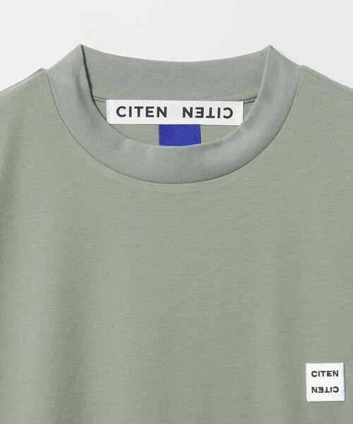 CITEN(シテン)の「<CITEN>スムースワッペンT ―接触冷感―(Tシャツ/カットソー・メンズ・オリーブ/ライトグレー/ブラック/ホワイト・M/S/L)」の17枚目の写真