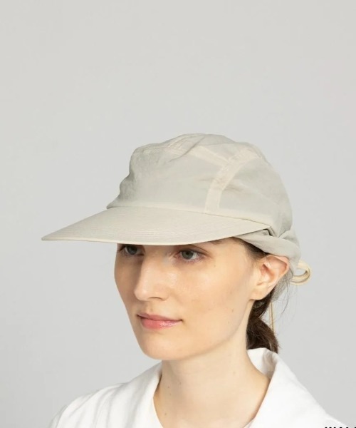 Nine Tailor(ナインテイラー)の「【Nine Tailor】Cape Cap(キャップ・メンズ・チャコールグレー/ブラック/ライトベージュ・FREE)」の3枚目の写真