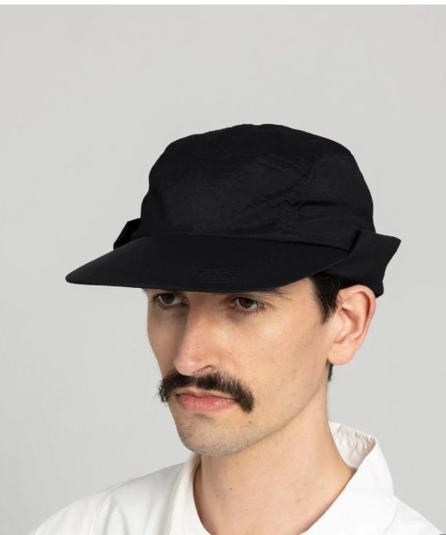 Nine Tailor(ナインテイラー)の「【Nine Tailor】Cape Cap(キャップ・メンズ・チャコールグレー/ブラック/ライトベージュ・FREE)」の1枚目の写真