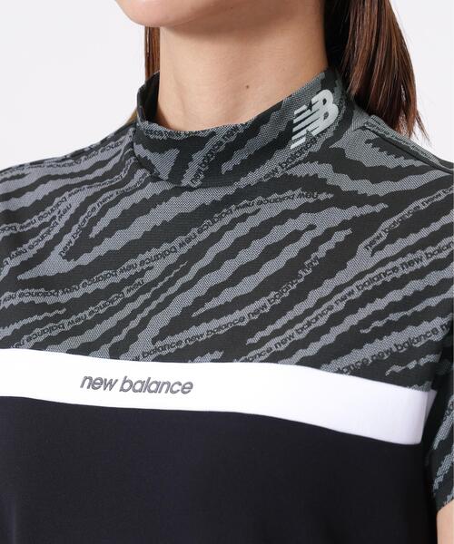New Balance Golf(ニューバランスゴルフ)の「半袖 モックネック ワンピース (WOMENS)(ワンピース・レディース・ブラック/ベージュ系その他・MEDIUM/LARGE/SMALL)」の9枚目の写真