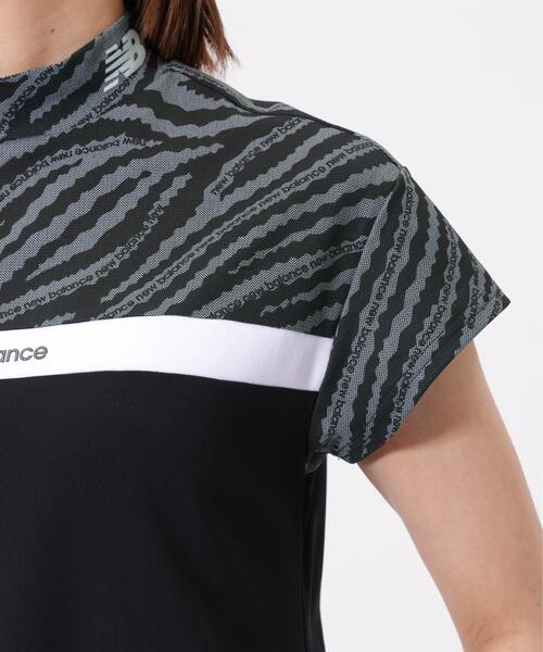 New Balance Golf(ニューバランスゴルフ)の「半袖 モックネック ワンピース (WOMENS)(ワンピース・レディース・ブラック/ベージュ系その他・MEDIUM/LARGE/SMALL)」の10枚目の写真