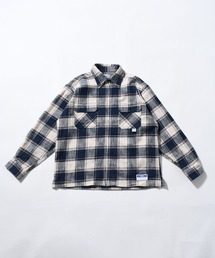 UNION HERCULES MADE（ユニオンヘラクレスメイド）の「【UNION HERCULES MADE】フランネルジップアップブルゾン（シャツ/ブラウス）」