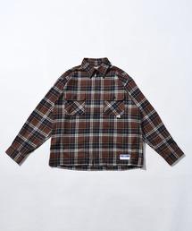 UNION HERCULES MADE（ユニオンヘラクレスメイド）の「【UNION HERCULES MADE】フランネルジップアップブルゾン（シャツ/ブラウス）」