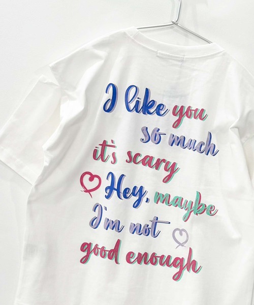 SHISKY(シスキー)の「SHISKY エンプティショルダー オーバーサイズ 半袖Tシャツ(Tシャツ/カットソー・キッズ・オフホワイト/杢グレー/ホワイト系その他2/ブラック系その他/グレー系その他/ブラック/ミント/チャコール/グリーン系その他/グレー系その他2/ホワイト系その他/ホワイト系その他3・110/120/130/140/150/160)」の3枚目の写真