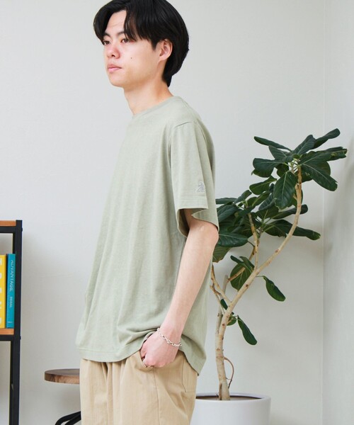 GEVACO(ゲバコ)の「【GEVACO/ゲバコ】リネンバスクTシャツ(Tシャツ/カットソー・メンズ・ブラウン/ブラック/カーキ・M/L)」の10枚目の写真