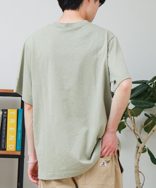 GEVACO(ゲバコ)の「【GEVACO/ゲバコ】リネンバスクTシャツ(Tシャツ/カットソー・メンズ・ブラウン/ブラック/カーキ・M/L)」の14枚目の写真