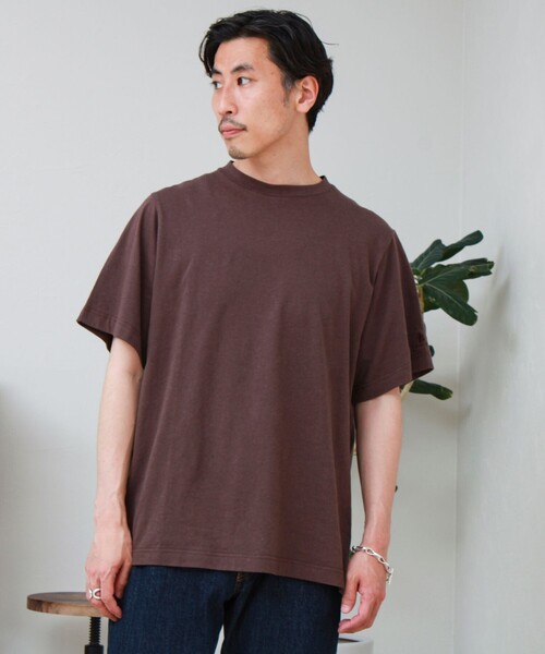 GEVACO(ゲバコ)の「【GEVACO/ゲバコ】リネンバスクTシャツ(Tシャツ/カットソー・メンズ・ブラウン/ブラック/カーキ・M/L)」の16枚目の写真
