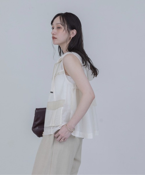 マルチメッシュフーディーベスト Eimee Law│Eimee Law & LHELBIE 公式