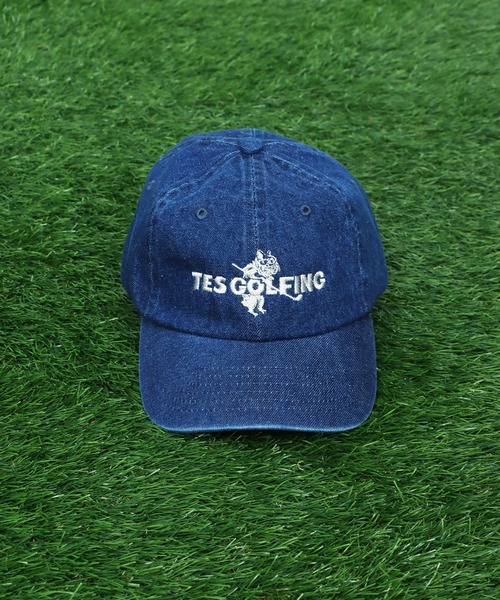 The Endless Summer(エンドレスサマー)の「TES GOLFING DENIM LOW CAP / キャップ(キャップ・メンズ・サックスブルー/ブラック/ネイビー・FREE)」の7枚目の写真