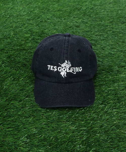 The Endless Summer(エンドレスサマー)の「TES GOLFING DENIM LOW CAP / キャップ(キャップ・メンズ・サックスブルー/ブラック/ネイビー・FREE)」の5枚目の写真